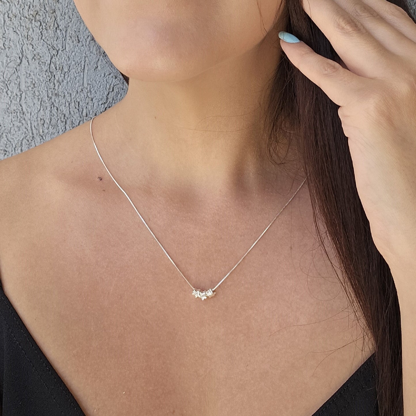 Collar Trío de Estrellas - La Casa 32