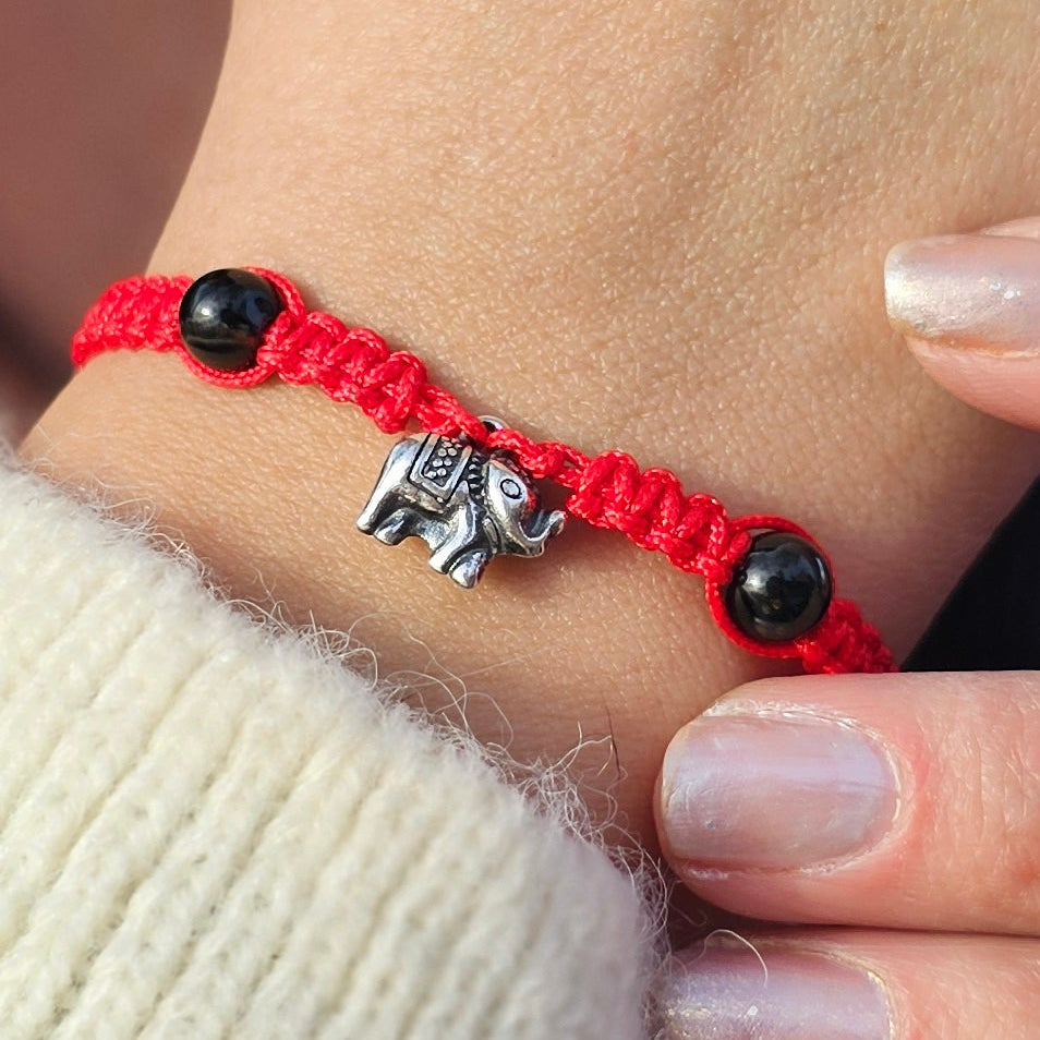 Pulsera hilo rojo ritual "Protección y Calma"