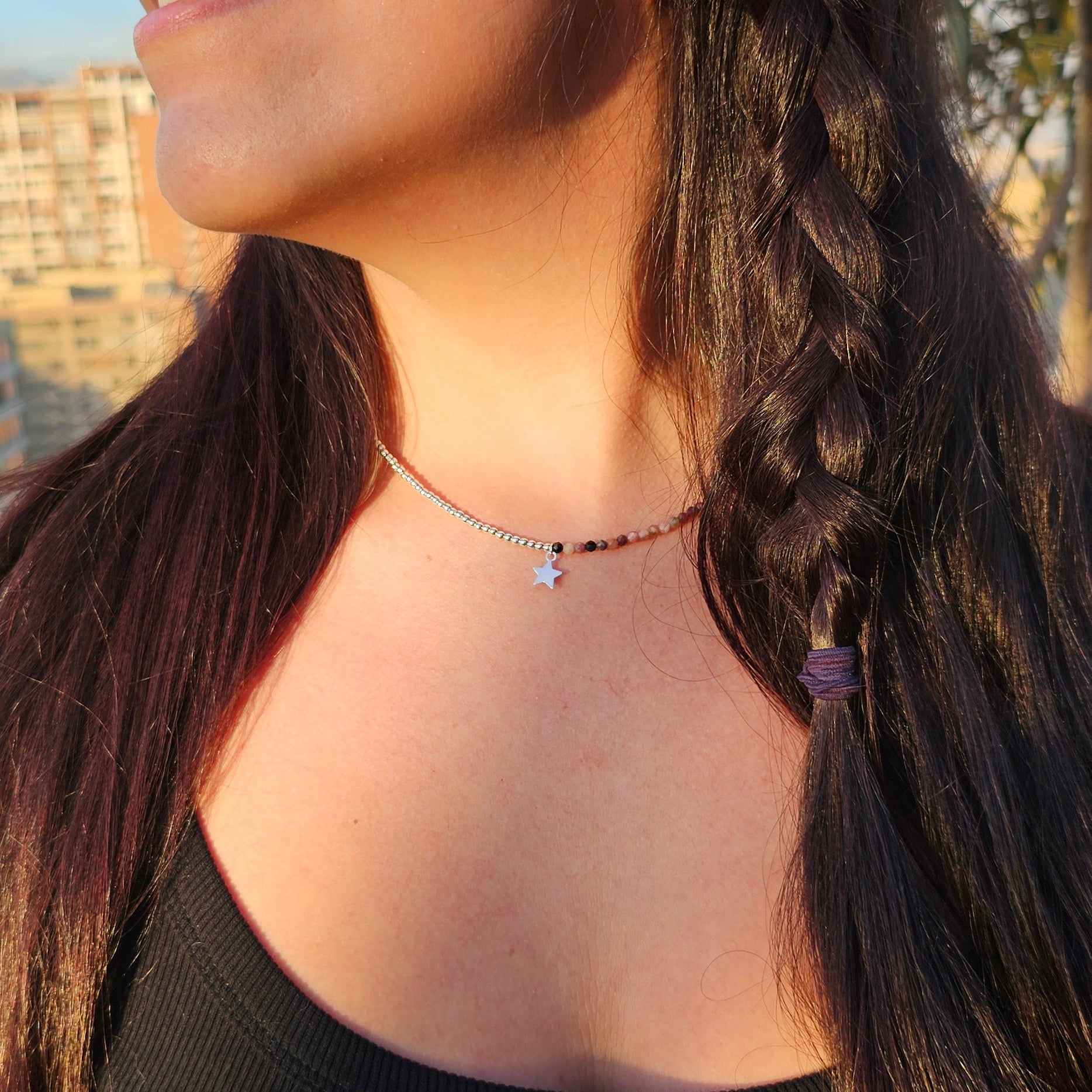 Collar Frankie Amatista