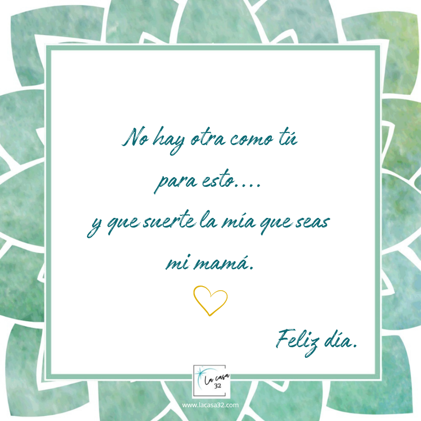 Tarjeta día de la madre