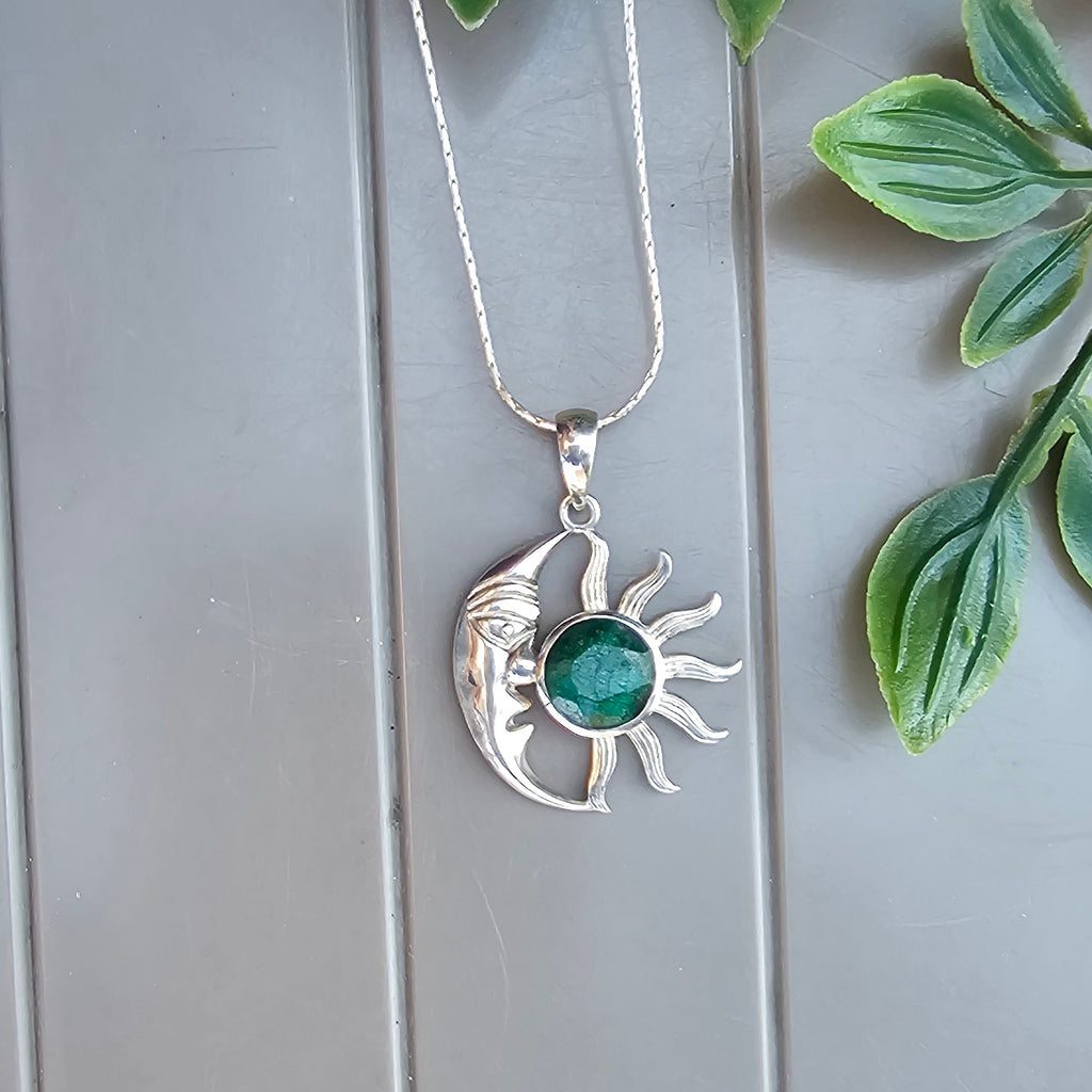 Colgante Sol y Luna